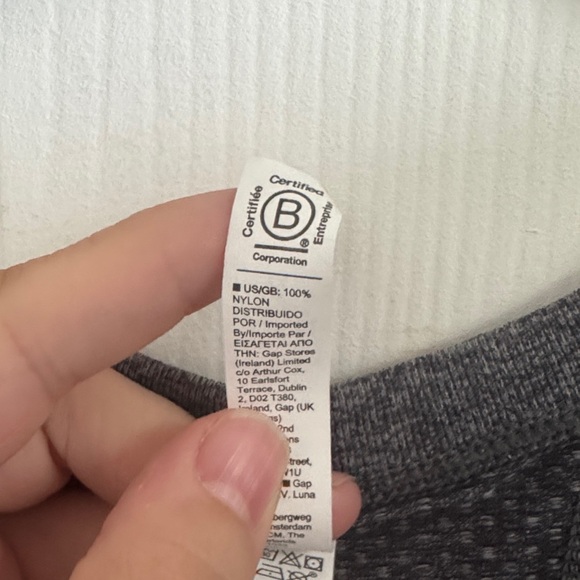 Women's Gray Athleta Top - Picture 4 of 5